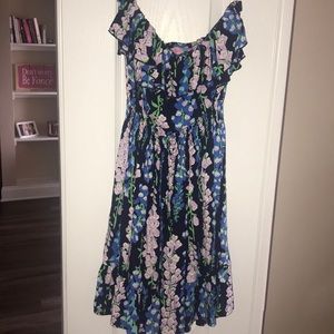 Lilly Pulitzer strapless dress